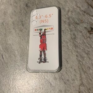 💰Samsung Galaxy A14 5G Basketball Clear Case